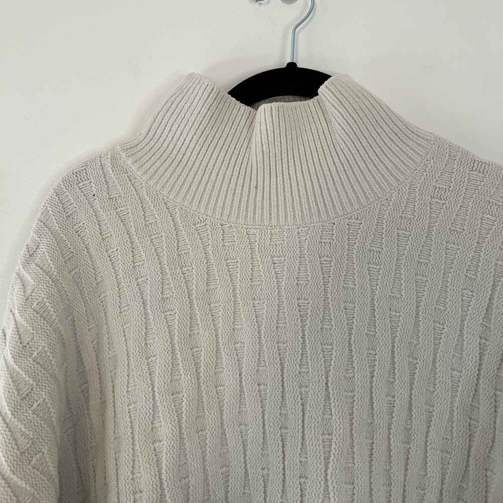 NWT Lululemon Cable Knit Relaxed Fit Sweater in Bone - Picture 7 of 15